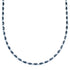 Hematite And Sterling Silver Southwest Bead Necklace RX114376
